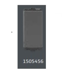 V-Guard Matteo 10 AX  1 Way Switch - 1 M  Grey (MSG)  Modular Switches 1505456 / 3005970