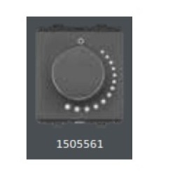 V-Guard Matteo Dimmer 1000W - 2M Grey (MSG) Modular Switches 1505561 / 3006122