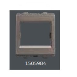 V-Guard Matteo DP Mini MCB Top Cover -2 M Grey (MSG) Modular Switches 1505984  / 3006181
