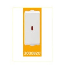 V-Guard Torio LED Indicator Red -1 M  White Modular Switches 3000820