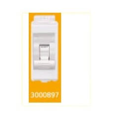 V-Guard Torio SP Mini MCB C 16 A With ISI Mark-1 M White Modular Switches 3000897