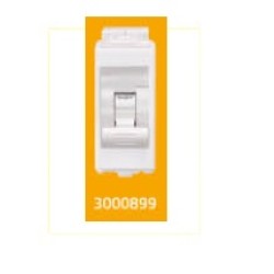 V-Guard Torio SP Mini MCB C 6 A With ISI Mark-1 M White Modular Switches 3000899
