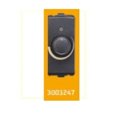 V-Guard Torio Dimmer 400W- 1 M Black Modular Switches 3003247