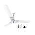 Atomberg Studio Smart+ 1200mm Pearl White BLDC Ceiling Fan with IoT & Remote | BEE 5 star Rated Energy Efficient Ceiling Fan | High Air Delivery with LED Indicators | 2+1 Year Warranty 