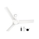 Atomberg Aris Starlight 1200mm Marble White BLDC Ceiling Fan with Underlight, IoT & Remote Control | Smart Fan with Noiseless Operation (Marble White)