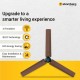 Atomberg Renesa Smart 1200mm Brown & Black BLDC Ceiling Fan with IoT & Remote |Energy Efficient Ceiling Fan | High Air Delivery with LED Indicators 