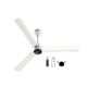 Atomberg Renesa Smart+ 1200mm Pearl White BLDC Ceiling Fan with IoT & Remote | BEE 5 star Rated Energy Efficient Ceiling Fan | High Air Delivery with LED Indicators | 2+1 Year Warranty 