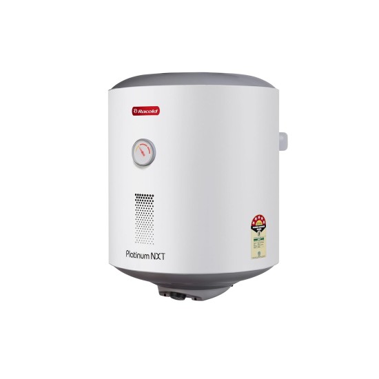 Racold Platinum Nxt 100L Vertical 3KW Storage Water Heater(Geyser) with Free Standard Installation & Pipes