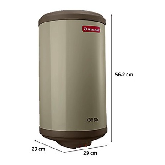 Racold CDR DLX 15 L Vertical 2KW Storage Geyser With Titanium Plus Technology (Ivory)