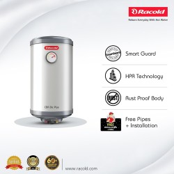 Racold CDR DLX Plus 25L Vertical 2KW Storage Water Heater Geyser I with 7 year warranty on tank – White (25 Liter)