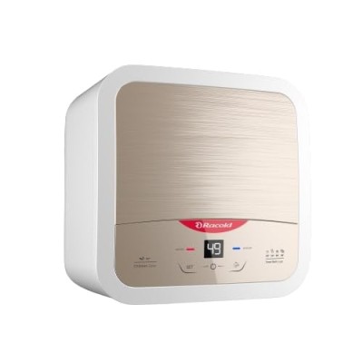 Racold Omnis DG 10L Vertical 2KW Storage Water Heater (Geyser) Sandstorm Gold|Digital Display| Touch Control|Auto Diagnosis| Suitable for High Rise Buildings|Free Standard Installation & Pipes