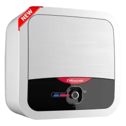 Racold Omnis R 10L Vertical 2KW Storage Water Heater (Geyser) White (2kW With Children Care Mode & with Free Standard Installation and Pipes )