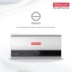 Racold Omnis Slim 25L Horizontal 2.5KW Energy Efficient Storage Water Heater (Geyser) With Free Standard Installation & Pipes |Italian Design| Shower Ready Indicator | Suitable For High Rise Buildings