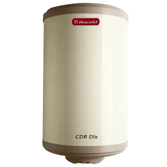 Racold CDR DLX 10 L Vertical 2KW Storage Geyser with Titanium Plus Technology (Ivory/White)