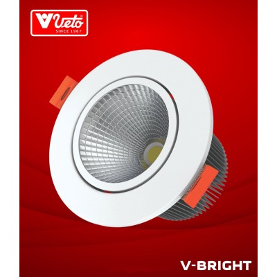 Veto V-Bright Led COB Spot Light (DL,WW, NW) 10w 