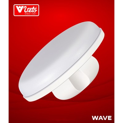 Veto Wave Deep Led Light (WH+BL, WH+WW, WH+RD, WH+GR, WH+PK) 6+6W