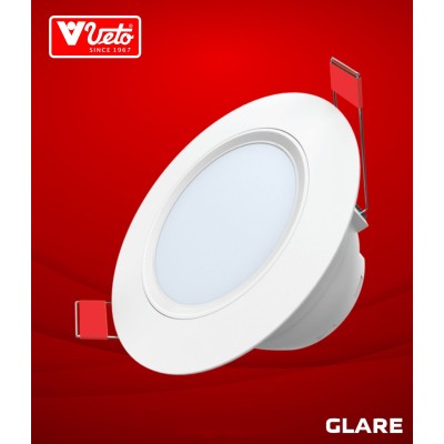 Veto Glare SMD Led Deep Light (D/L,W/W,RD,BU,GN,PK) 3W