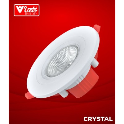 Veto Crystal COB Deep Light (D/L+W/W+NW, RD+BL+PU) 3W 3in1