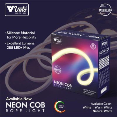 Veto Neon COB Rope Light (WH, WW, NW) 