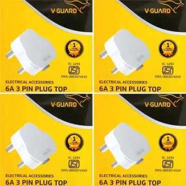 V-Guard 6A - 3 Pin F...