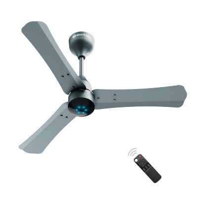 Atomberg Renesa+ 900mm Sand Grey BLDC Ceiling Fan with Remote Control | BEE 5 star Rated Energy Efficient Ceiling Fan | High Air Delivery with LED Indicators | 2+1 Year Warranty 