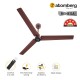 Atomberg Renesa 1400mm Matte Brown BLDC Ceiling Fan with Remote Control | BEE 5 star Rated Energy Efficient Ceiling Fan | High Air Delivery with LED Indicators | 2+1 Year Warranty 