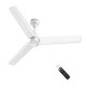 Atomberg Renesa 1200mm Glossy White BLDC Ceiling Fan with Remote Control | BEE 5 star Rated Energy Efficient Ceiling Fan | High Air Delivery with LED Indicators | 2+1 Year Warranty 