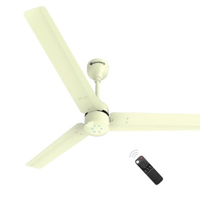 Atomberg Renesa 1200mm Glossy Ivory BLDC Ceiling Fan with Remote Control | BEE 5 star Rated Energy Efficient Ceiling Fan | High Air Delivery with LED Indicators | 2+1 Year Warranty 