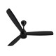 Atomberg Renesa Prime 1200mm Gloss Black BLDC Ceiling Fan Compatible with Regulators | Without Remote | BEE 5 star Rated Energy Efficient Ceiling Fan | High Air Delivery with LED Indicator 