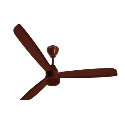 Atomberg Renesa Prime 1200mm Gloss Brown BLDC Ceiling Fan Compatible with Regulators | Without Remote | BEE 5 star Rated Energy Efficient Ceiling Fan | High Air Delivery with LED Indicator 