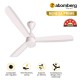 Atomberg Renesa Prime 1200mm Gloss white BLDC Ceiling Fan Compatible with Regulators | Without Remote | BEE 5 star Rated Energy Efficient Ceiling Fan | High Air Delivery with LED Indicator 