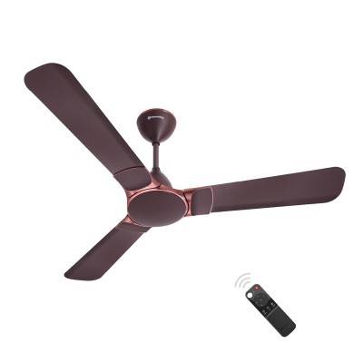 Atomberg Erica 1200mm Umber Brown BLDC Ceiling Fan with Remote Control | BEE 5 star Rated Energy Efficient Ceiling Fan | High Air Delivery with LED Indicator | 2+1 Year Warranty 