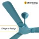 Atomberg Erica 1200mm Aegean Blue BLDC Ceiling Fan with Remote Control | BEE 5 star Rated Energy Efficient Ceiling Fan | High Air Delivery with LED Indicator | 2+1 Year Warranty 