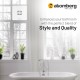 Atomberg Studio Plus Gloss White Exhaust 150mm | Suitable for Bathroom, Kitchen | BLDC Motor | Easy to Clean | 1+1 Year Warranty 