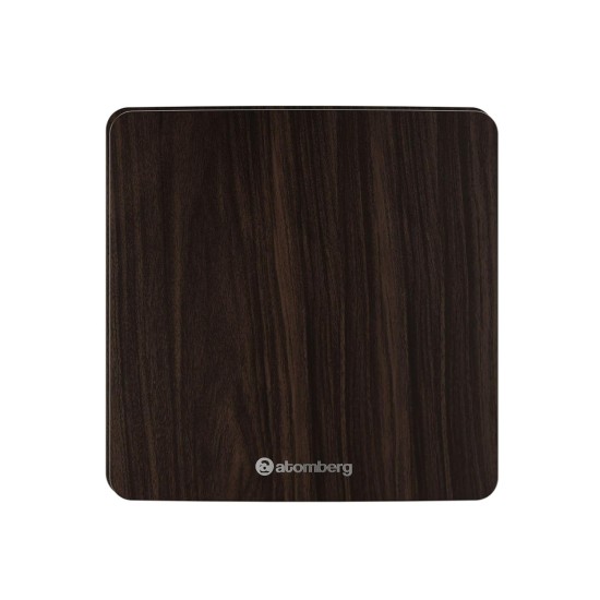 Atomberg Studio Exhaust Dark Wood 150mm | Suitable for Bathroom, Kitchen | BLDC Motor | Easy to Clean | 1+1 Year Warranty 