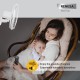 Atomberg Renesa Snow White 400mm Wall Mount Fan | Wall Fans for Home | Silent BLDC Wall Fan | Remote with Timer & Sleep Control | 1+1 Year Warranty 