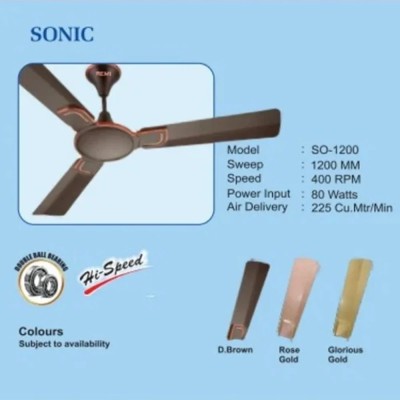 Remi Sonic 1200 mm Ceiling Fan