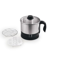 Remi Electric Kettle with Stainless Steel Body, 1.5litre, used for boiling Water, making tea and coffee, instant noodles, soup etc. (Silver)