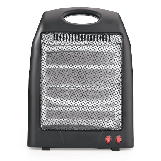 Remi Sleep-Well Electric Room Heater, Silent Operation,Comfortable Breathing&Anti Dryness|2 Heat Setting|2 Year Warranty|Black&Rose Gold