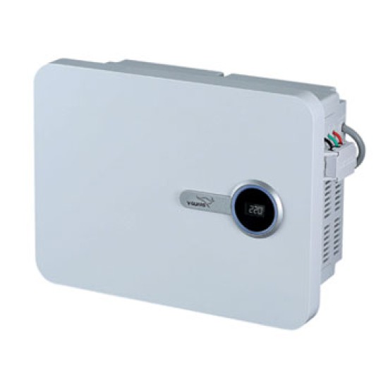 V-Guard VWI 500 (15A,130-280) For One Inverter AC Up to 2 Ton Voltage Stabilizer for AC