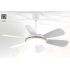 Sturlite's Sundance 1067 mm ceiling fan(White + chrome trim)