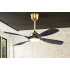 Sturlite's Astoria 1320mm ceiling fan(Brass+Black)