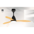 Sturlite's Aeroglyed 1320mm ceiling fan(Black+Lightwood)