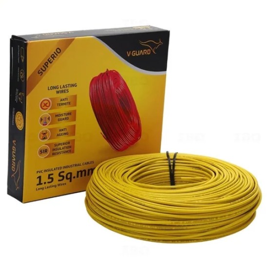 V-Guard 1.50SQ MM 90MTR Superio House Wires(Blue)