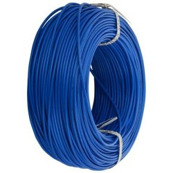 V-Guard 1.00 SQ MM 200MTR FRLSH  House Wiring Cables Project Coil(Blue)