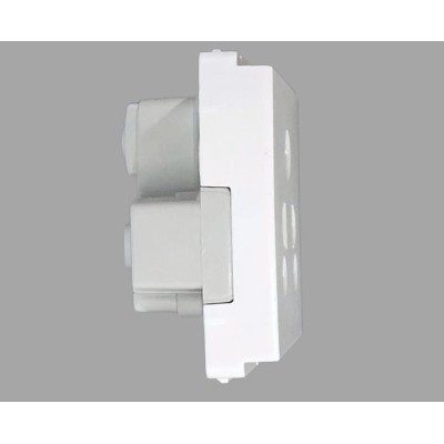 V-Guard Matteo 6A 3 Pin Socket -2M (ISI) Modular Switches 3000504