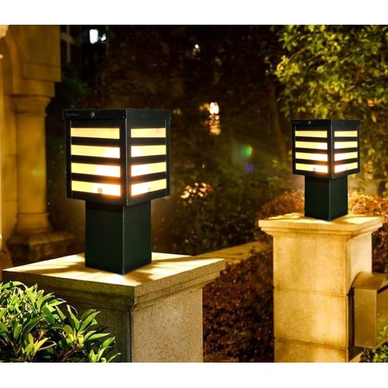 BrightLight gate Lamps for Outdoor Waterproof, gate lamp Light, Pillar Light Outdoor Waterproof, Pillar Light gate Lights, Modern Boundary Wall Lights Outdoor 