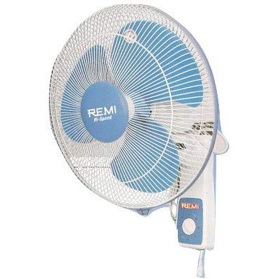 Remi Electric OSC 16" Royale Wall Fan (White & Blue)