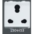 V-Guard Matteo 6/16A 3 Pin Combined Shuttered Socket -2M Modular Switches 1504453