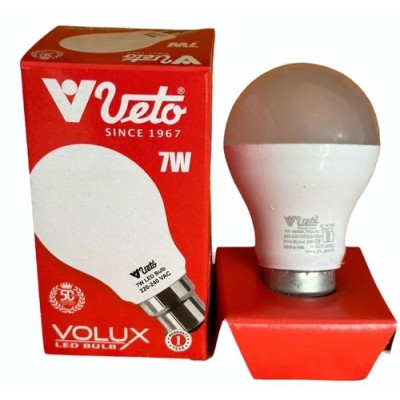 Veto 7 Watt B22 LED White Bulb (VLB07_15) Light bulb